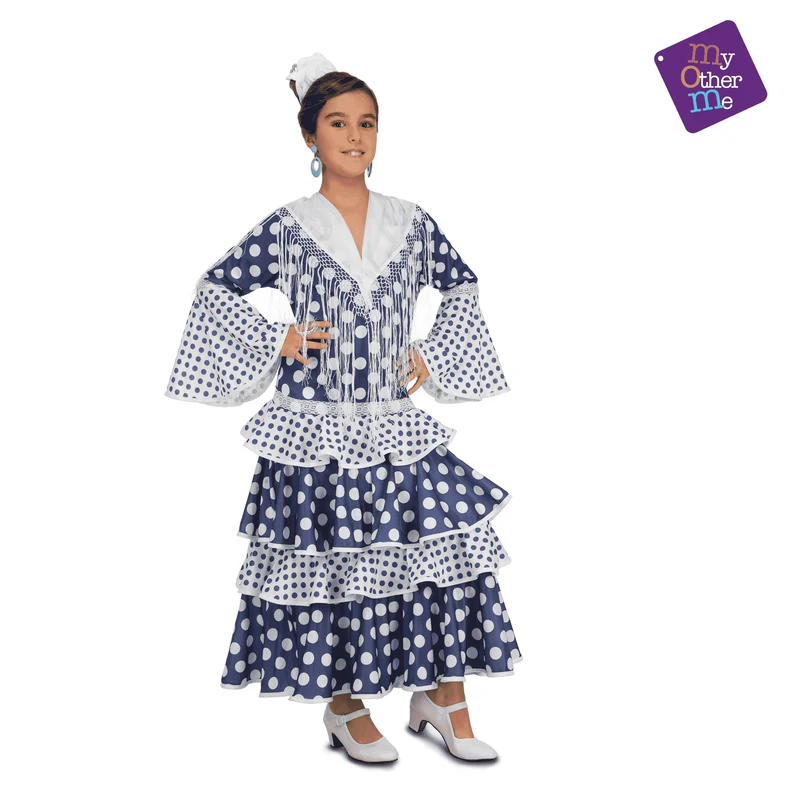 Disfraz de Flamenca soleá 3-4 años infantil