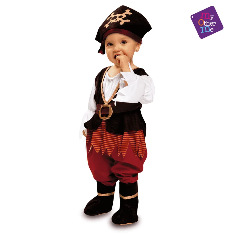 Disfraz de Pirata bebé niña 12-24 meses bebé