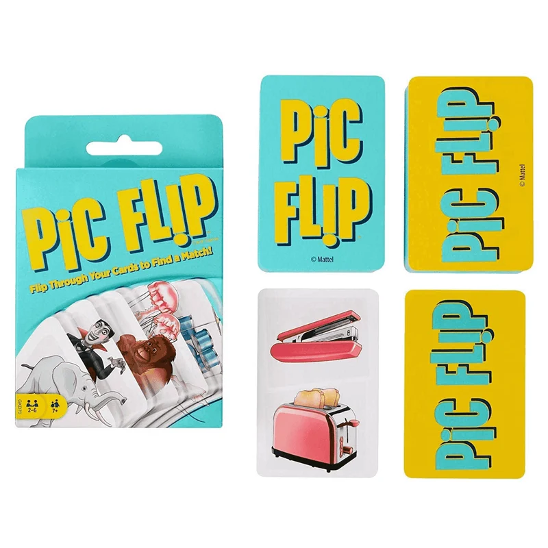 Juego de cartas Pic Flip