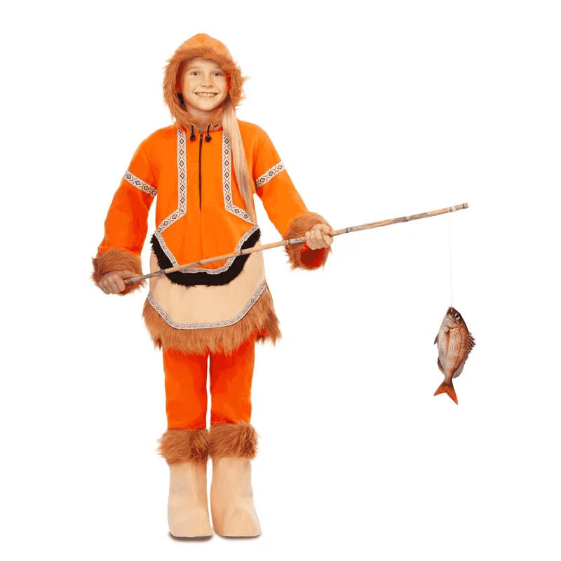 Disfraz de Esquimal niña 10-12 años infantil
