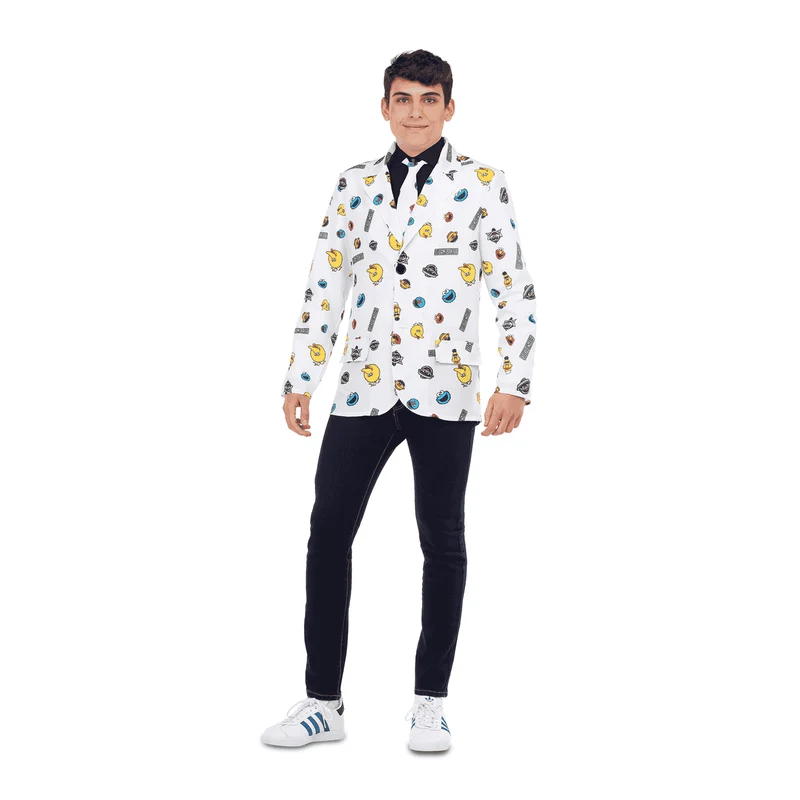 Chaqueta sesame street para disfraz talla XL