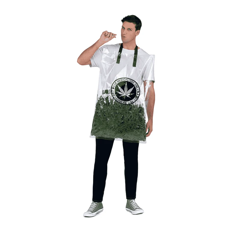 Disfraz de Bolsa de hierba one size adult adulto talla TALLA ÚNICA