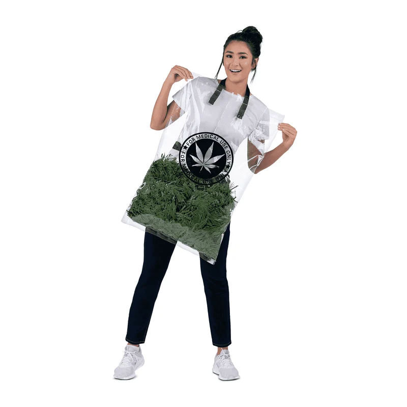 Disfraz de Bolsa de hierba one size adult adulto talla TALLA ÚNICA