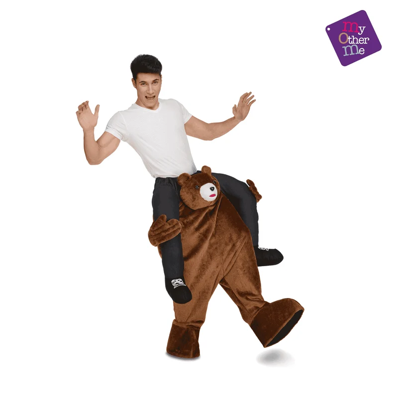 Disfraz de Ride-on oso one size adult adulto talla TALLA ÚNICA
