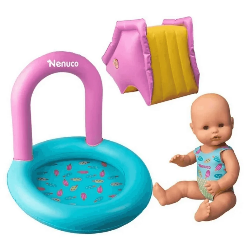 Muñeco Nenuco Fiesta en la Piscina - ¡Diversión Acuática!