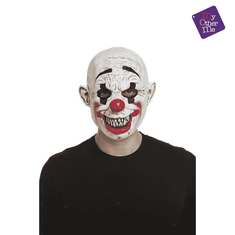 Máscara Payaso diabólico para disfraz