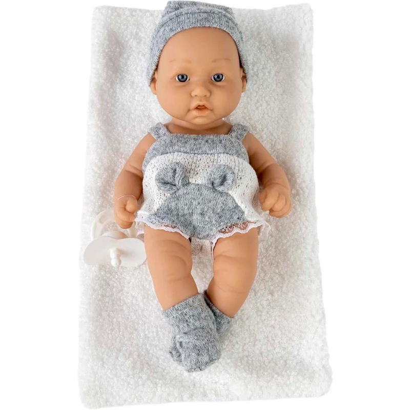 Muñeca Real Baby PequeBB 25 cm – Bebé clásico para juego de imitación (18M+)