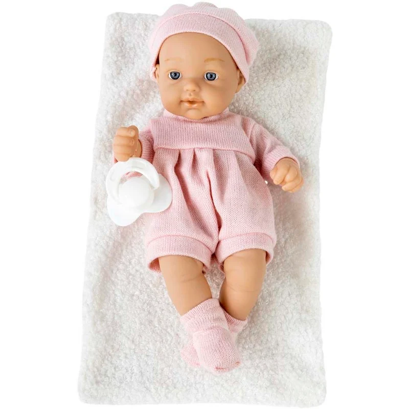 Muñeca Real Baby PequeBB 25 cm – Bebé clásico para juego de imitación (18M+)
