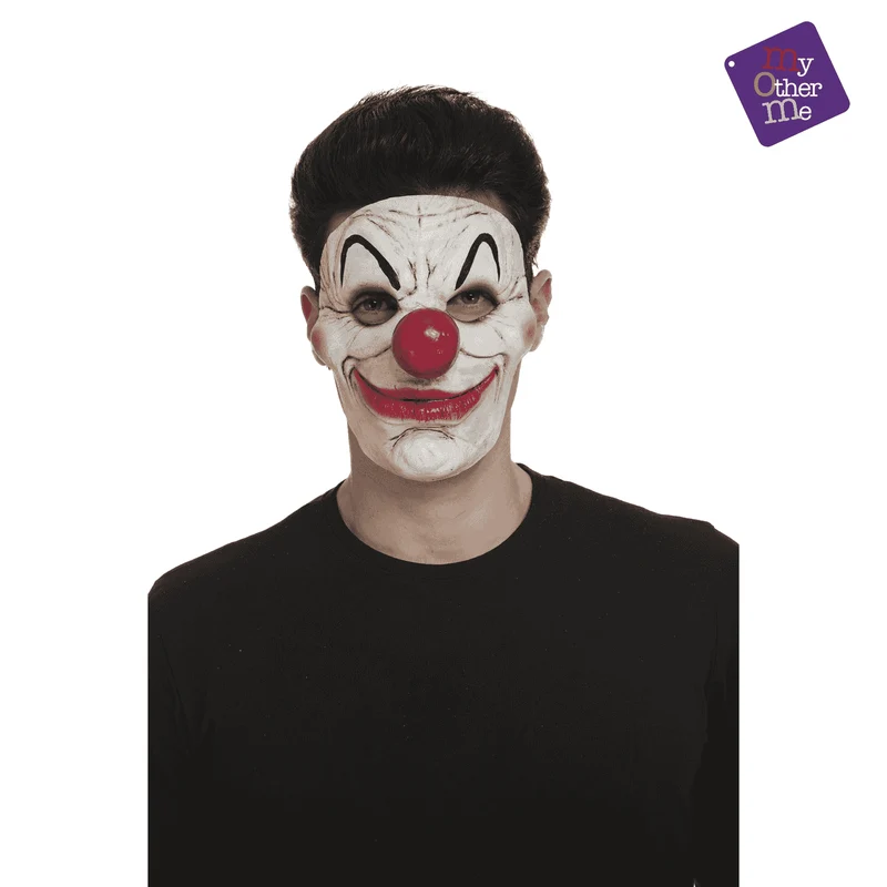 Máscara Payaso diabólico para disfraz