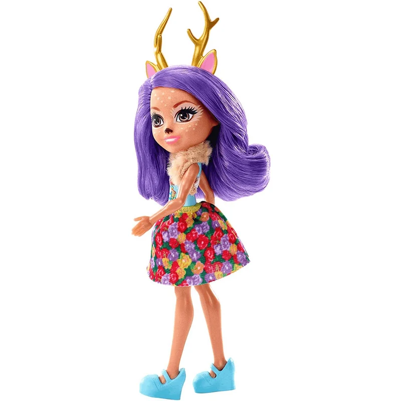 Enchantimals Muñeca Danessa Deer con mascota 4 años