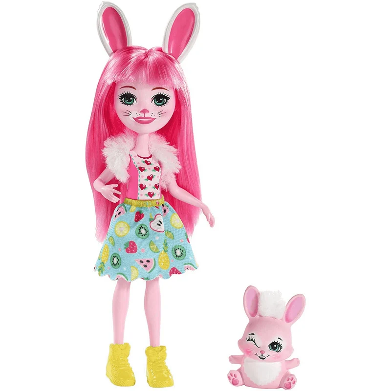 Enchantimals Muñeca Bree Bunny con Mascota 4 años