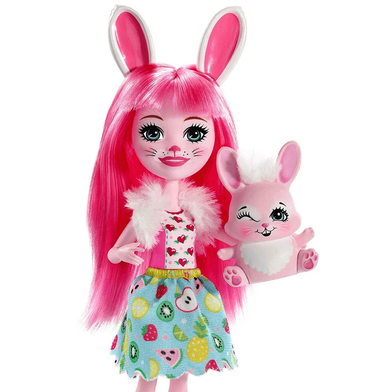 Enchantimals Muñeca Bree Bunny con Mascota 4 años