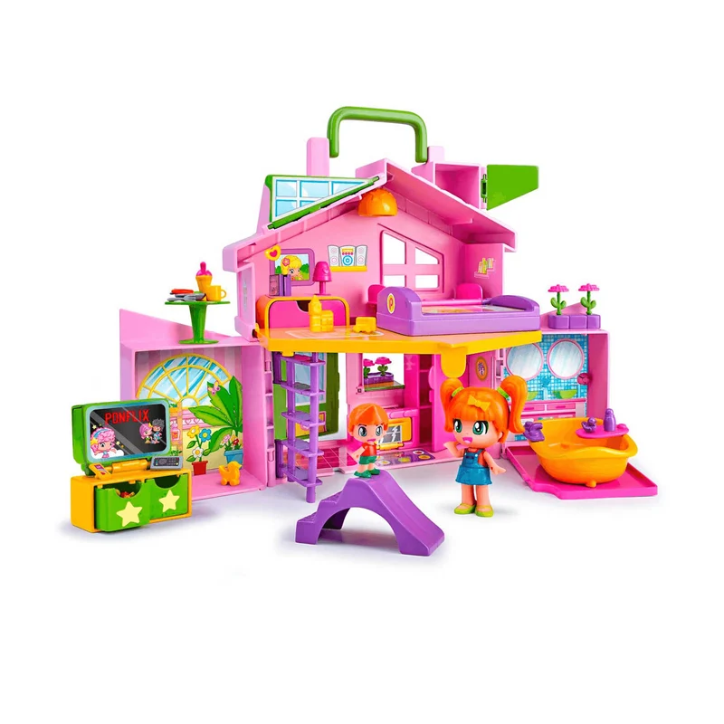 Pinypon Casa Rosa Maletin