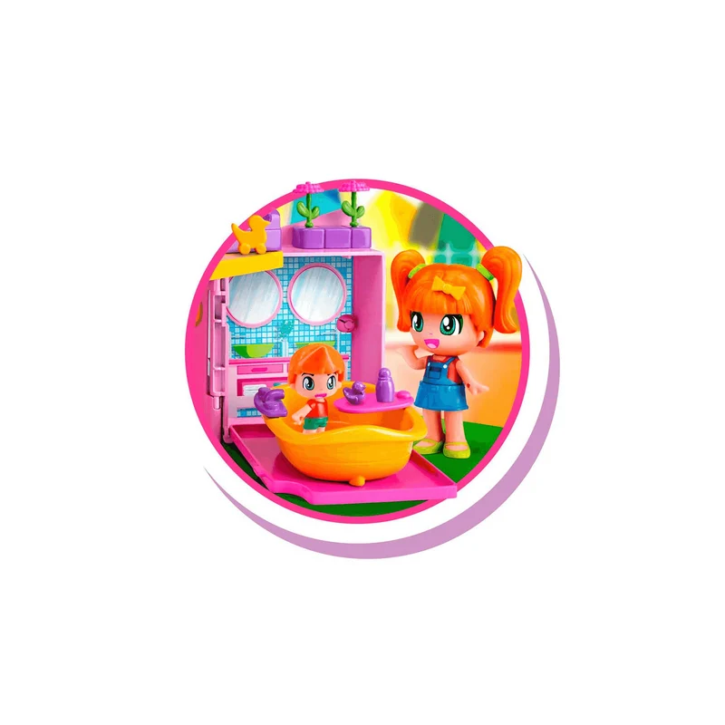 Pinypon Casa Rosa Maletin