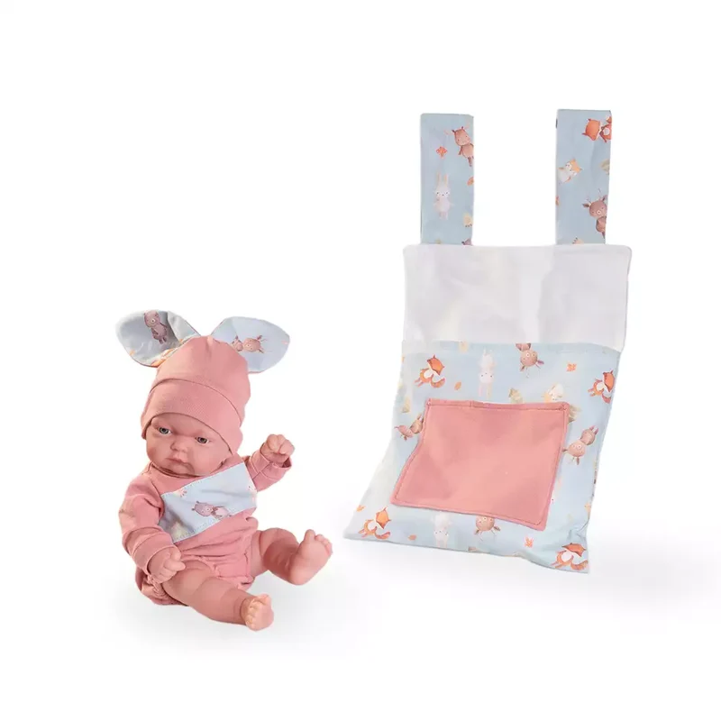 Muñecas Antonio Juan Pitu con Bolsito de Paseo 26 cm
