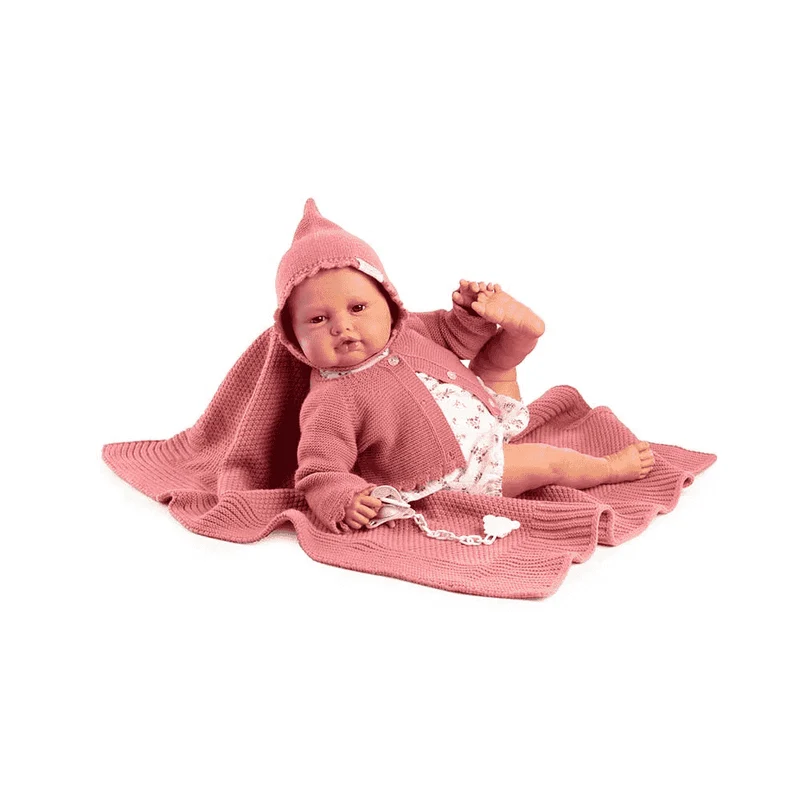 Muñecas Antonio Juan Muñeca Reborn Baby Love de 42 cm