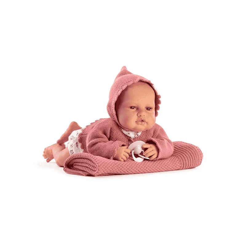 Muñecas Antonio Juan Muñeca Reborn Baby Love de 42 cm