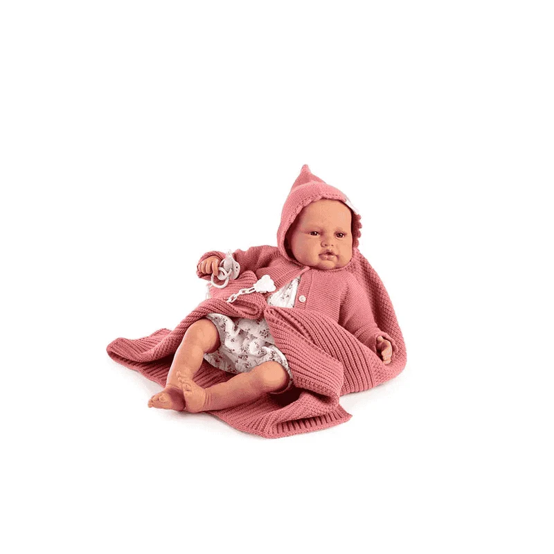Muñecas Antonio Juan Muñeca Reborn Baby Love de 42 cm