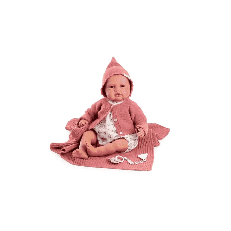 Muñecas Antonio Juan Muñeca Reborn Baby Love de 42 cm