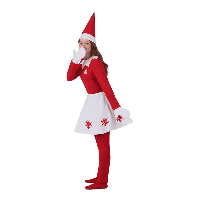 Disfraz de Scout elf adulto talla L