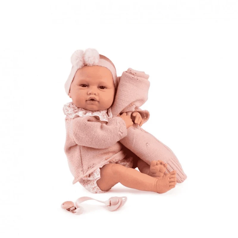Mi Pequeño Reborn Tufi con Fular Portabebé - Antonio Juan