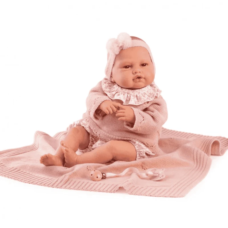 Mi Pequeño Reborn Tufi con Fular Portabebé - Antonio Juan