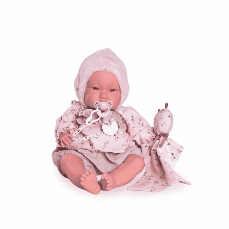 Mi Primer Reborn Alejandra con Dou Dou - Muñecas Antonio Juan