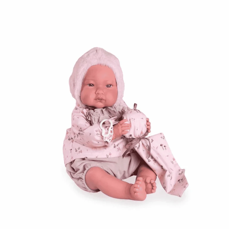 Mi Primer Reborn Alejandra con Dou Dou - Muñecas Antonio Juan