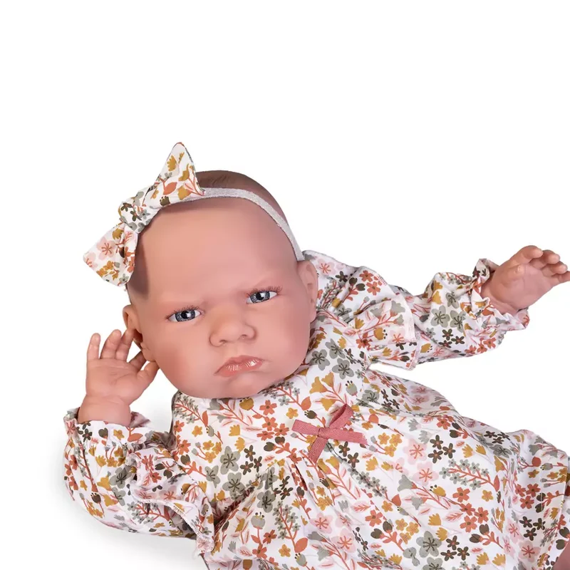 Muñeca mi primer Reborn Berta bolsita casita Antonio Juan