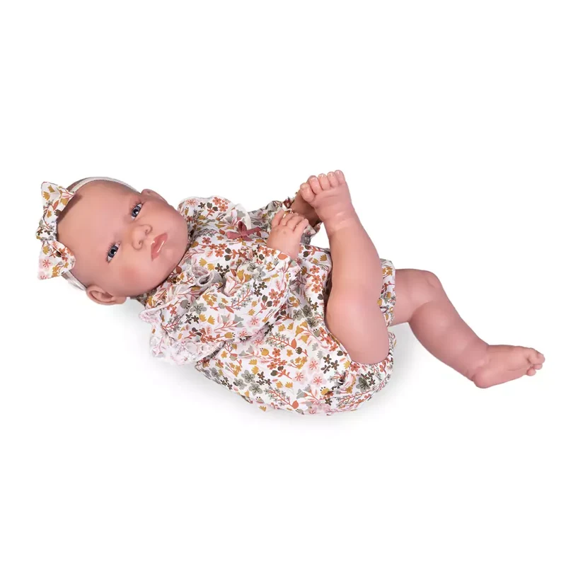 Muñeca mi primer Reborn Berta bolsita casita Antonio Juan