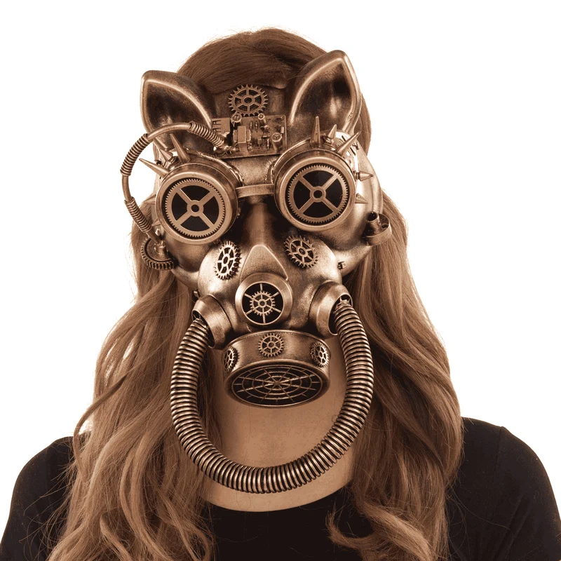 Máscara Steampunk para disfraz