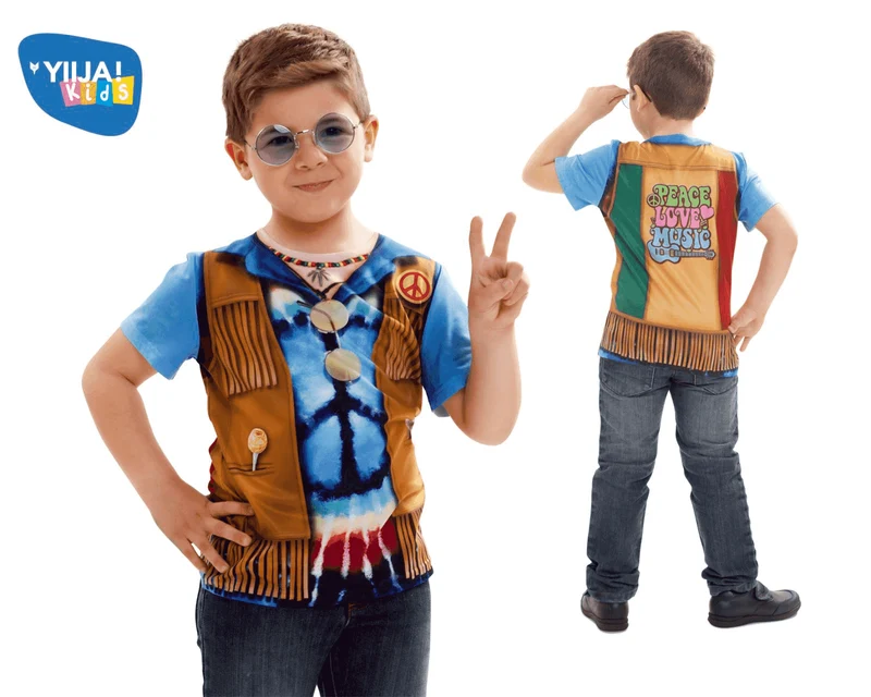 Disfraz de Hippie boy 2-4 años infantil