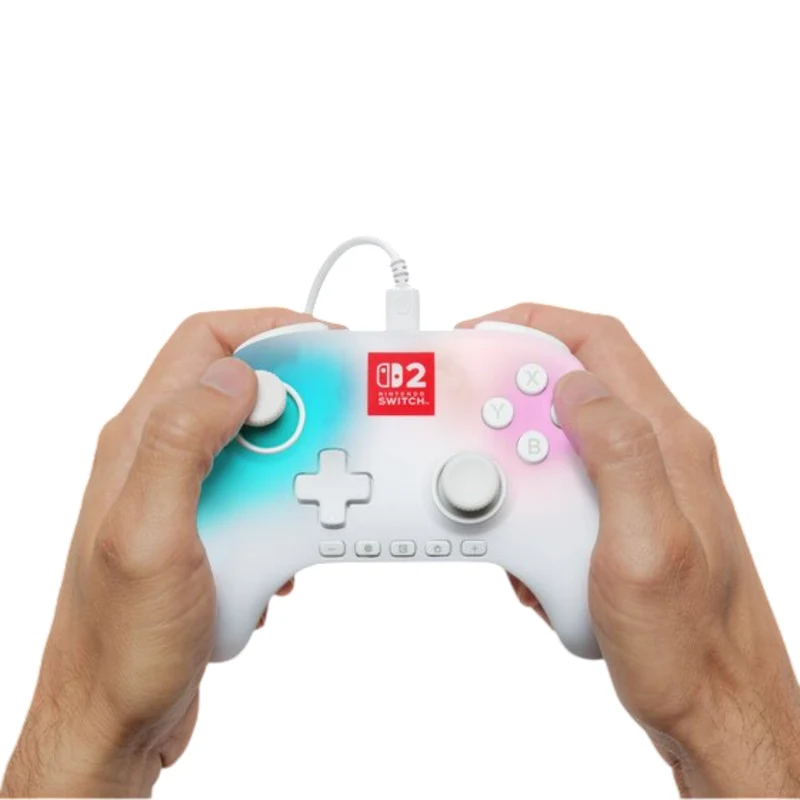 PowerA Control Alámbrico Advantage Lumectra, para Switch 2
