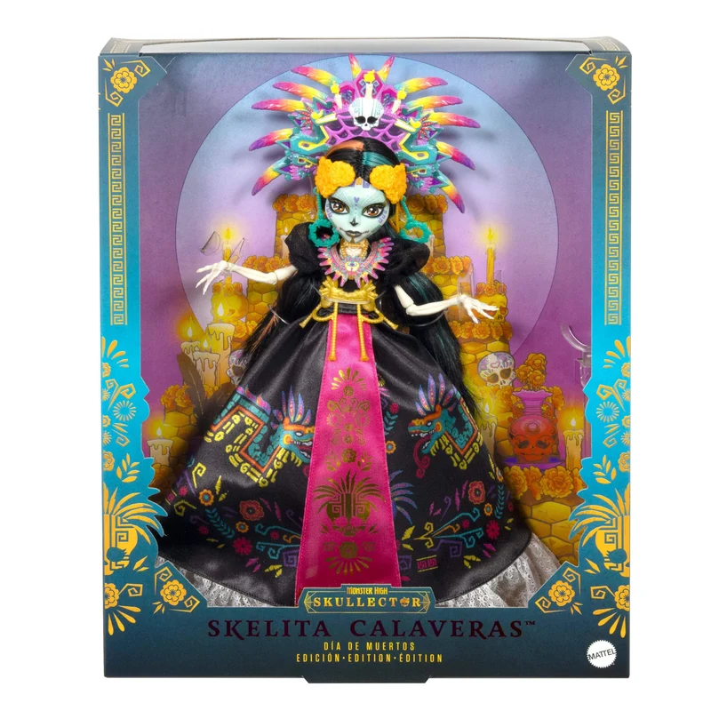 Muñeca Skelita Calaveras Skullector Día de Muertos