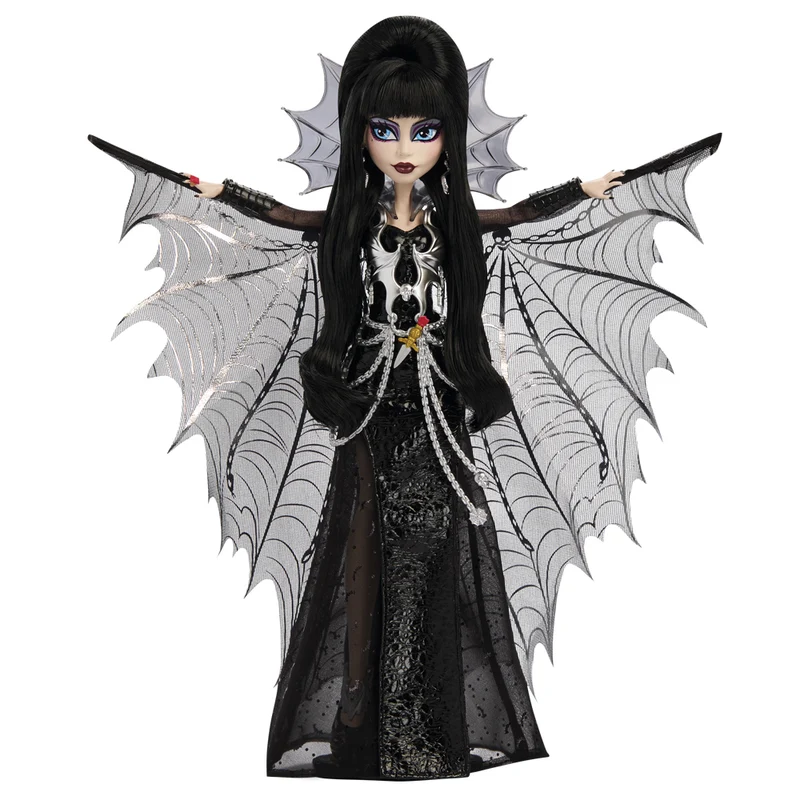Monster High Skullector Elvira, Mistress of the Dark – Muñeca Coleccionista