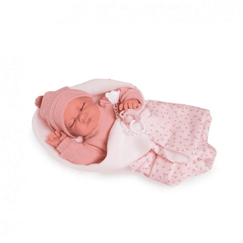 Muñeca Recién Nacida Luna con Mantita - Antonio Juan