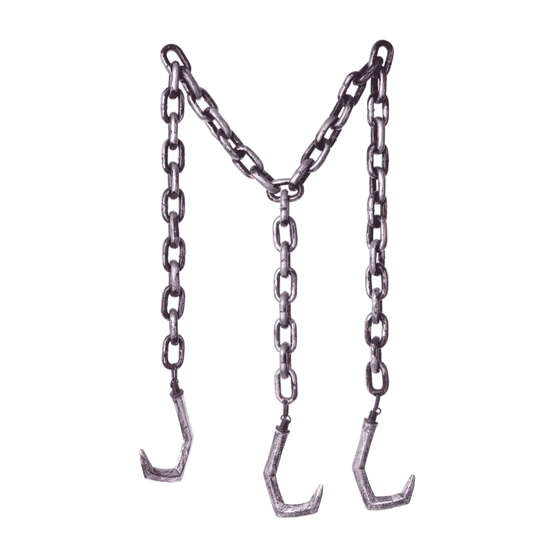 Cadena con ganchos Carnicero para disfraz