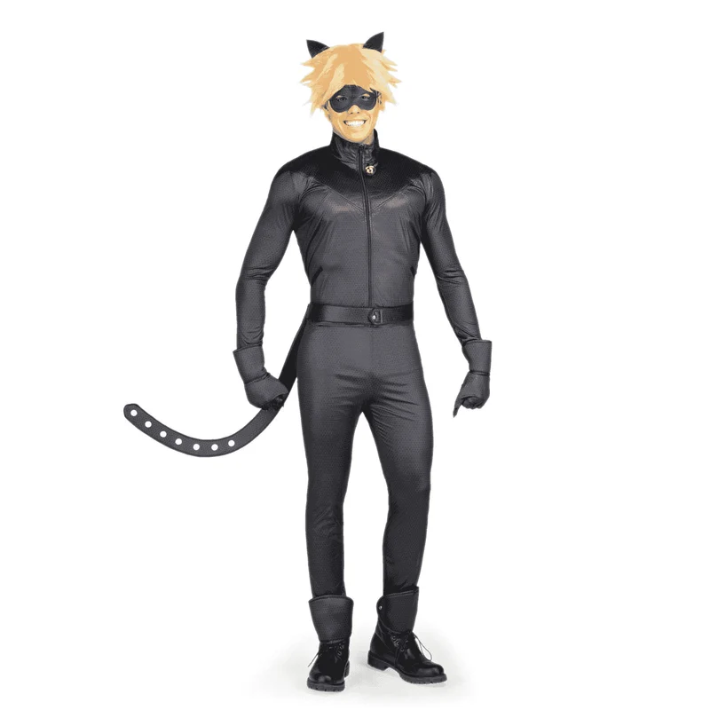 Disfraz de Cat noir adulto talla S