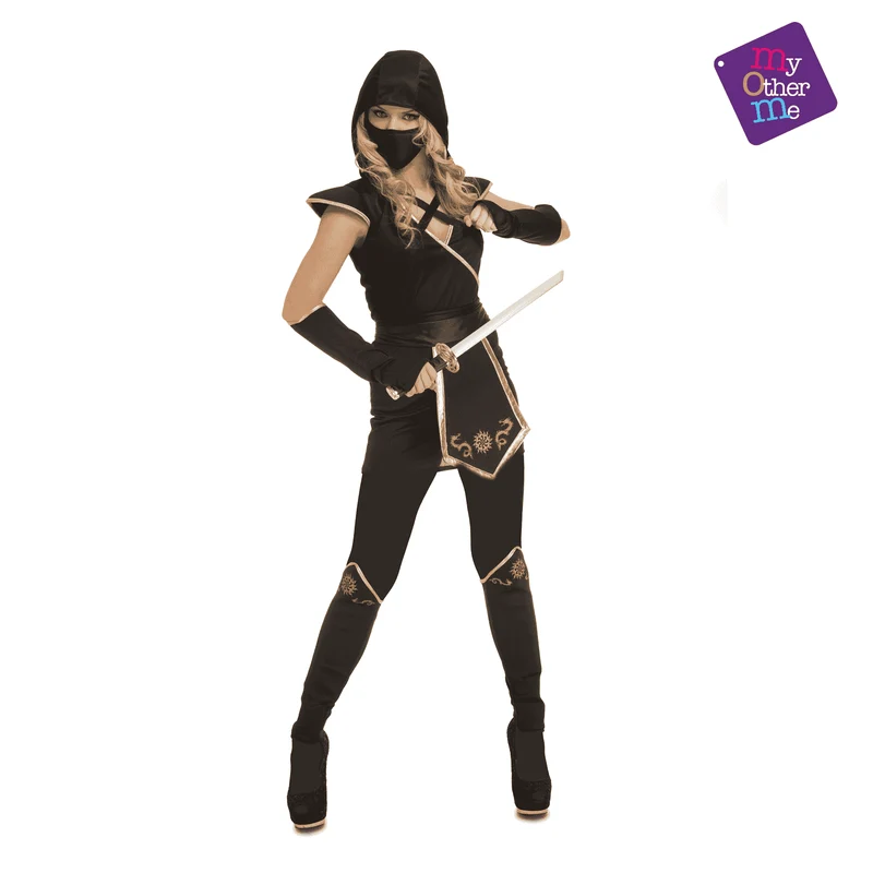 Disfraz de Black ninja adulto talla XS