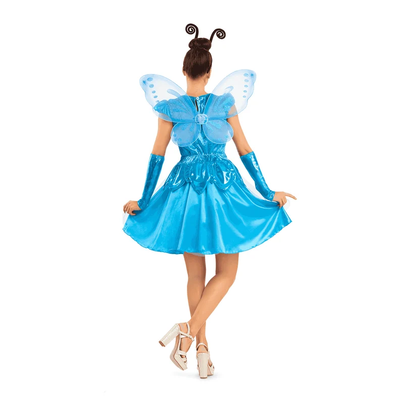 Disfraz de Hada azul adulto talla ML