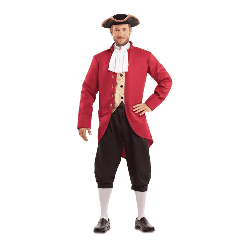 Disfraz de Hombre colonial adulto talla ML