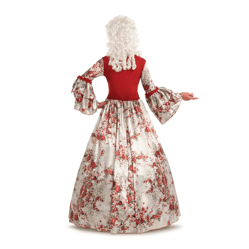 Disfraz de Mujer colonial adulto talla ML