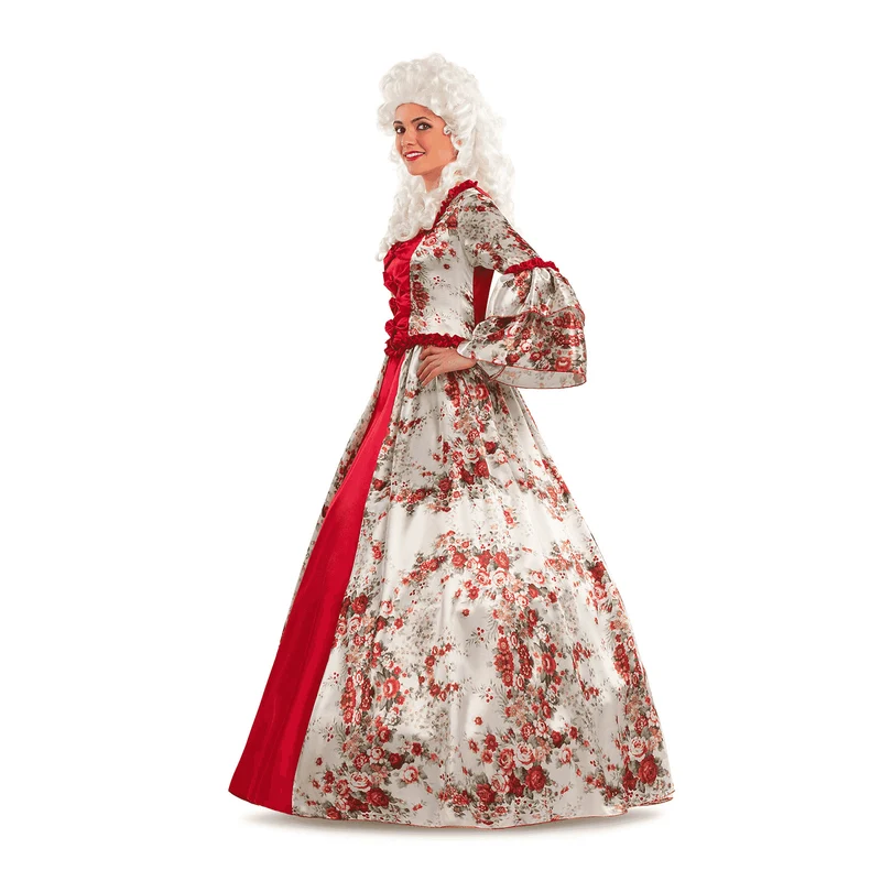 Disfraz de Mujer colonial adulto talla XL