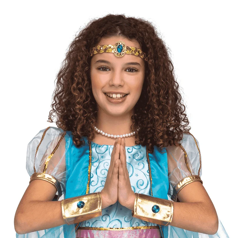 Disfraz de Princesa árabe turquesa 10-12 años infantil