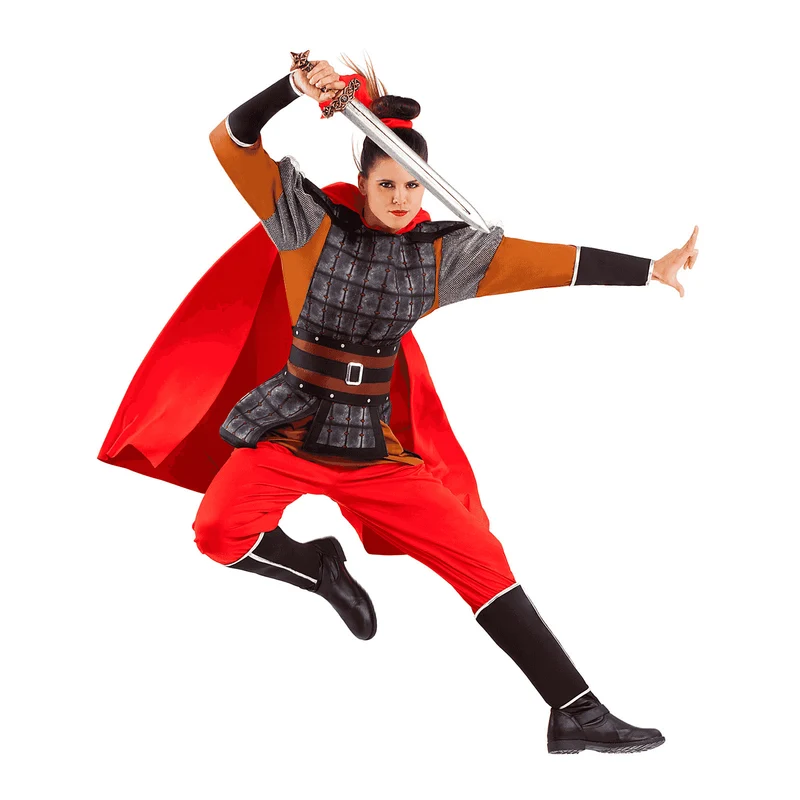 Disfraz de Chinese warrior adulto talla S