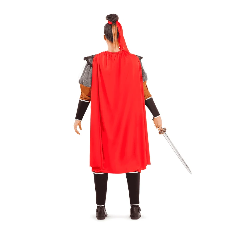 Disfraz de Chinese warrior adulto talla ML