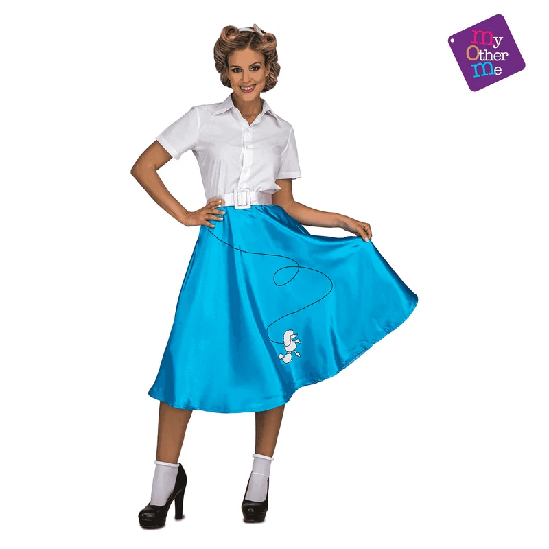 Disfraz de Blue pink lady ml adulto talla ML