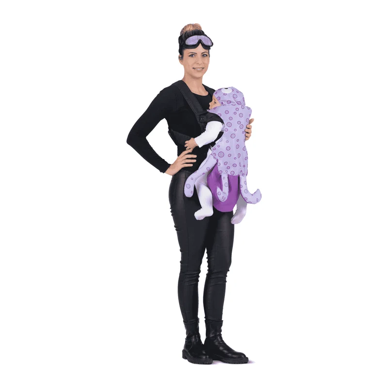 Disfraz de Cubremochila buceador y pulpo one size a adulto talla TALLA ÚNICA