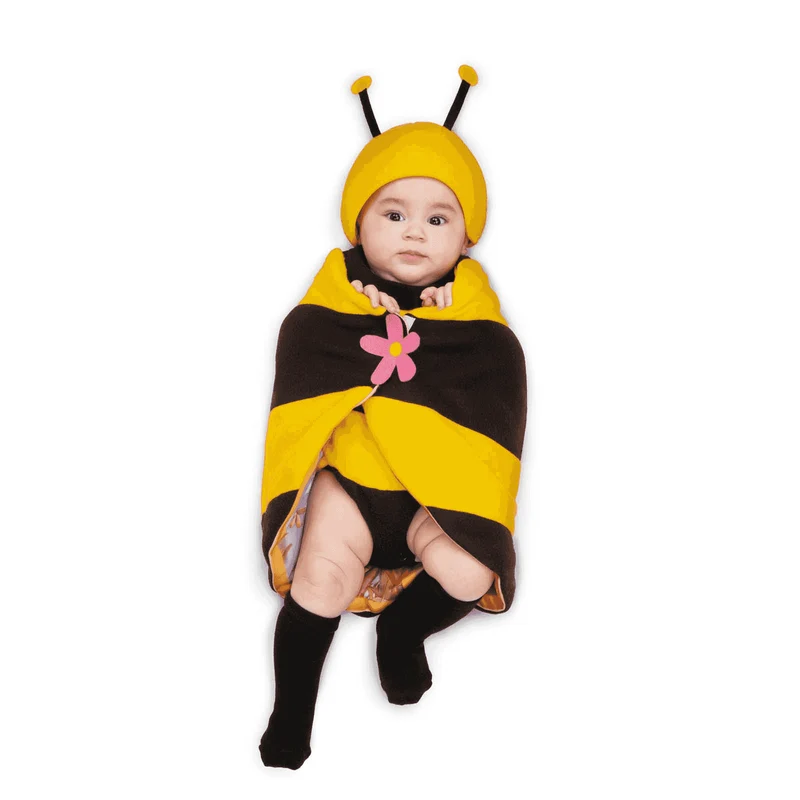 Disfraz de La abeja maya con manta 7-12 meses bebé