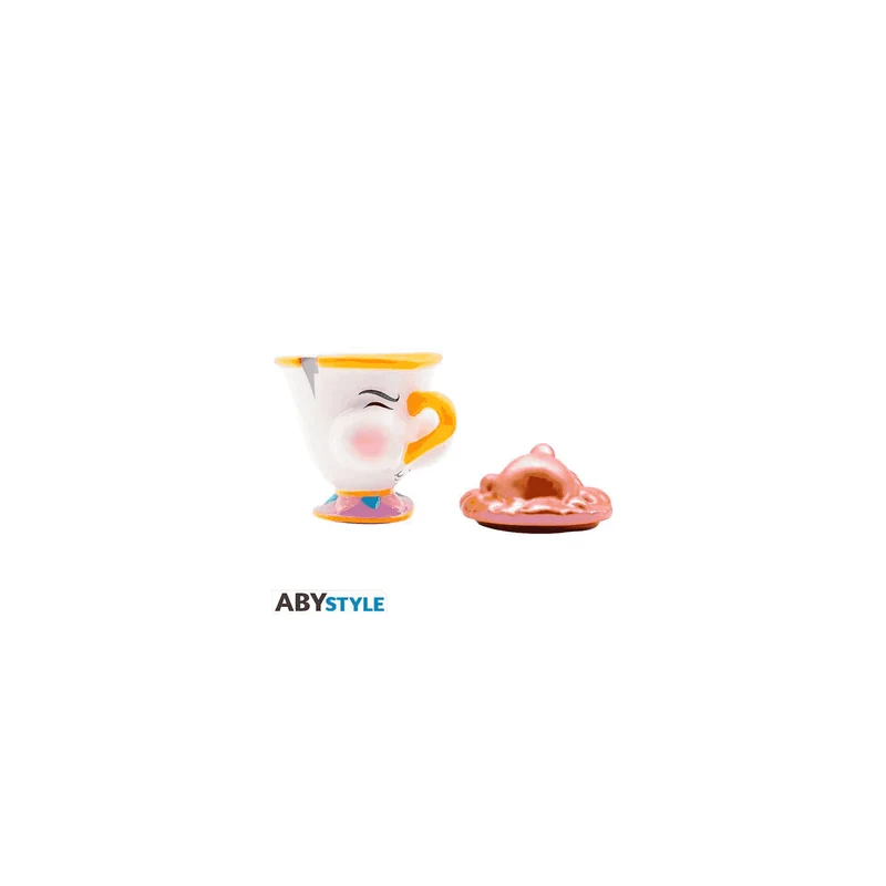 Taza 3D - Zip La Bella y la Bestia con Burbujas- Disney